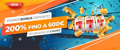 bonus deposito casinò.